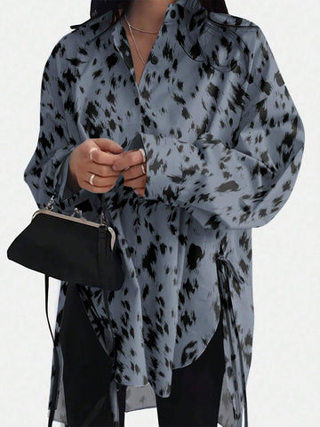 Essnce Women's Simple Fashionable Casual Everyday Shirt