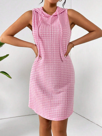 Women's Summer Sleeveless Hooded Dress #Easter