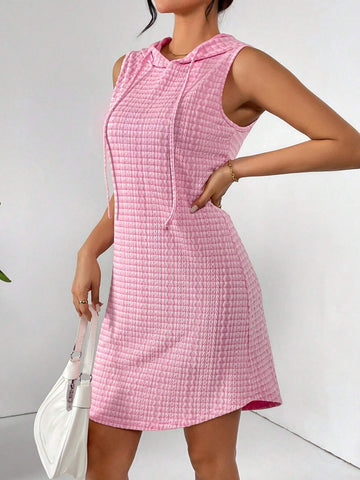 Women's Summer Sleeveless Hooded Dress #Easter