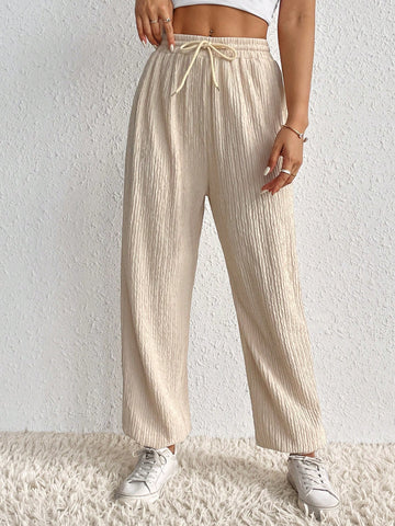 Frenchy Drawstring Waist Sweatpants