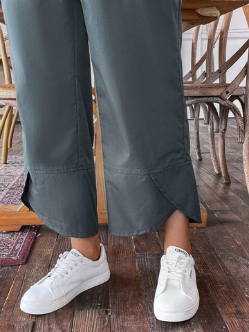 Women'S Jumpsuit With Pockets And Suspenders