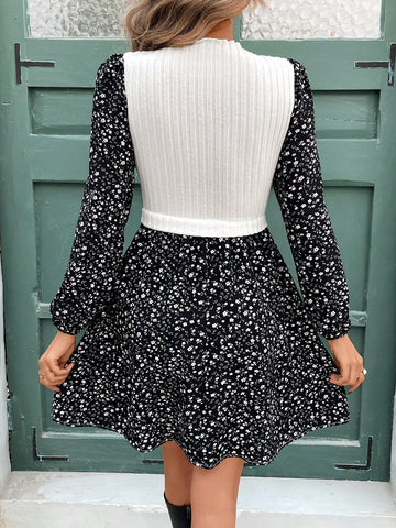 Women Simple Casual Everyday Mini Dress