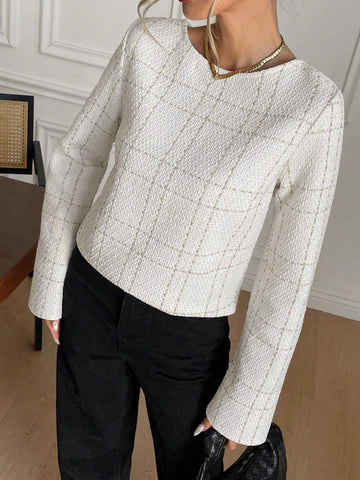 Frenchy Women's Casual Backless Tie Strap Blouse