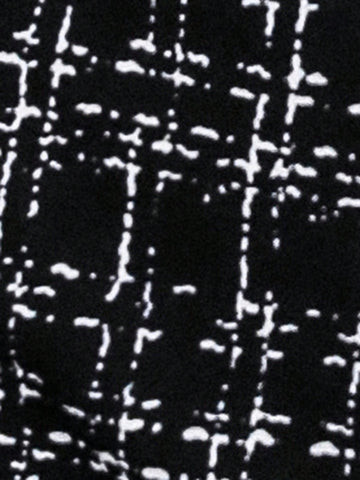 Women's Contrast Color Splicing Shawl Collar Lantern Sleeve Jumpsuit