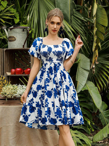 Women's Random Printed Dress