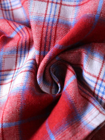 Kids Girls' Casual Fashionable Lapel Drop Shoulder Long Sleeve Loose Comfortable Colorful Patch Real Pocket English Letter Shirt, Spring Autumn