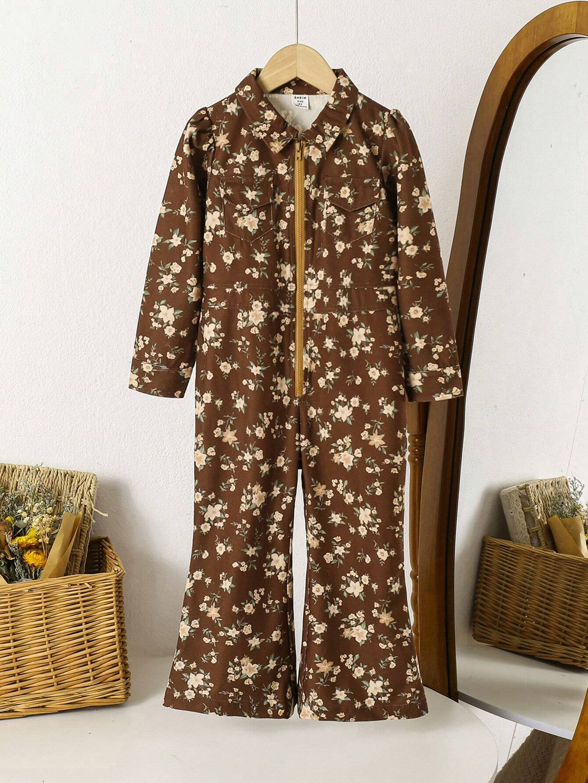 Girls' Fashionable European-Style Romper Suit Suitable For Vacation, Spring And Autumn