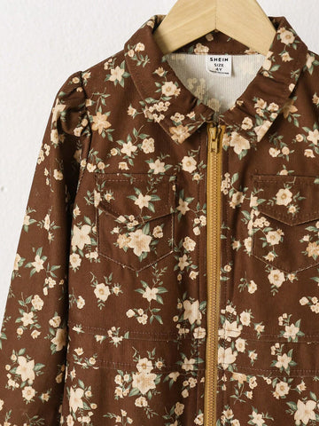 Girls' Fashionable European-Style Romper Suit Suitable For Vacation, Spring And Autumn