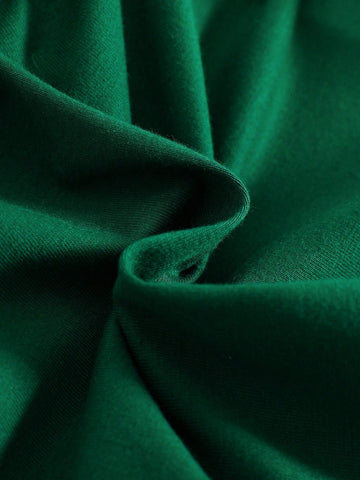 Kids 2pcs/Set Little Girls Round Neck Knit Top & Mesh A-Line Skirt Dress