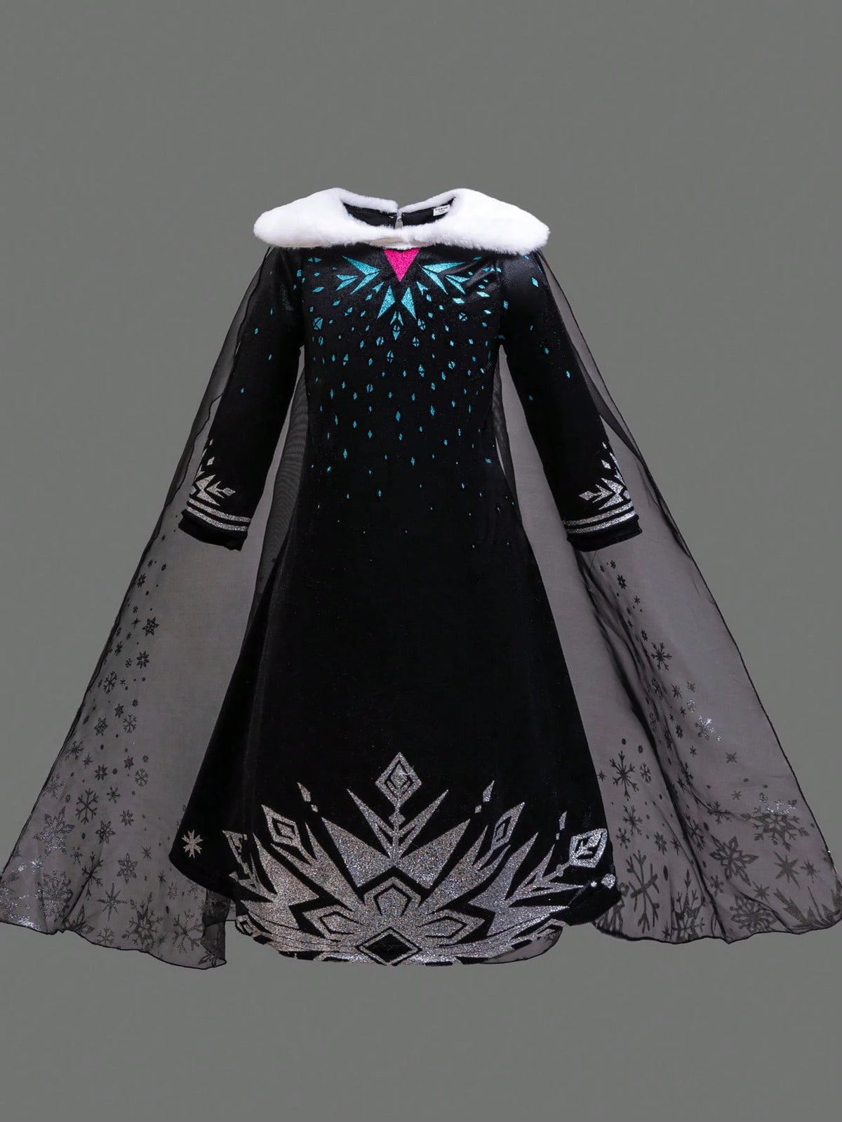 Kids Christmas Party & New Year Party Dress, Holiday Occasion Dress For Children, Autumn/Winter, Birthday Party, Festival Costume