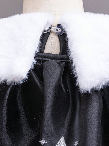 Kids Christmas Party & New Year Party Dress, Holiday Occasion Dress For Children, Autumn/Winter, Birthday Party, Festival Costume