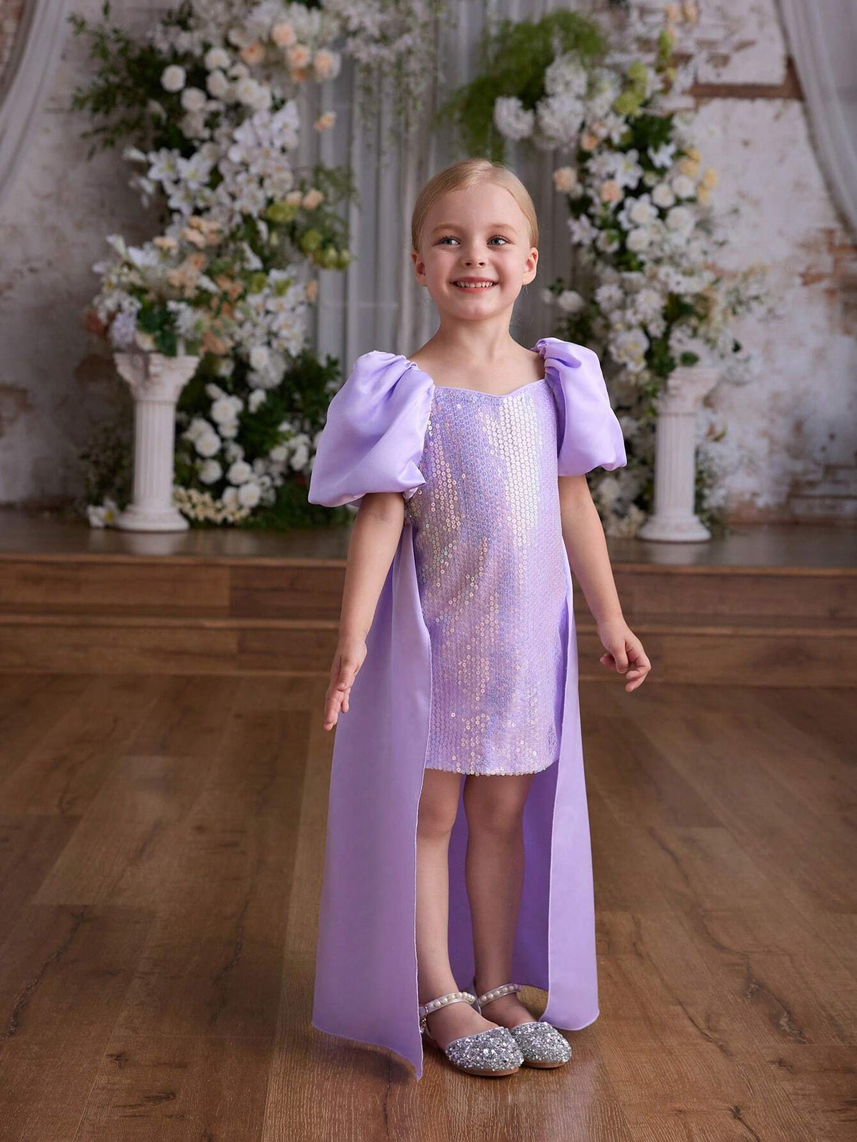 Kids Christmas Princess Girls Elegant Evening Gown Party Dress