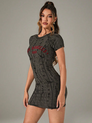 Women's Printed Simple Daily Summer Short Sleeve Dress