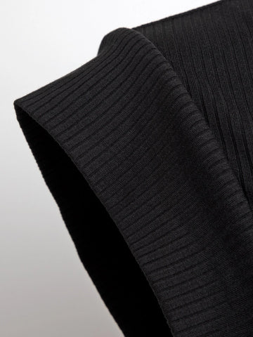 Ribbed Knit Big Zipper Green Jumpsuit, Winter Fall Women Clothes