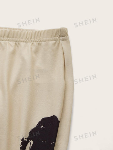 ICON Figure Graphic High Waist Skirt