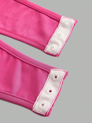 Mesh Splice High Waisted Hollow Out Multicolor Jumpsuit Bundle Pack