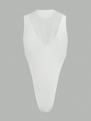 Mesh Splice High Waisted Hollow Out Multicolor Jumpsuit Bundle Pack