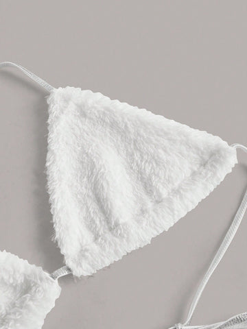 Solid Bra & Split Hem Skirt & Super Crop Pullover