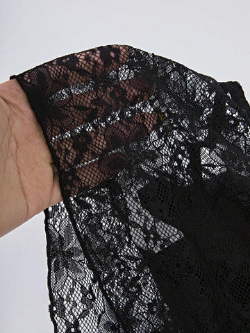 Women'S Lace Camisole With Ruffled Chest And Bow Decoration Low-Rise Gathered Ruffle Lace Trimmed Pleated Skirt + TOP 2 Piece Set