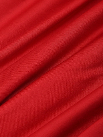 ICON Women'S Strapless Pleated Dress With 3d Floral Decoration