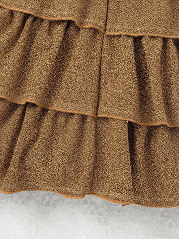 Kids CHARMNG Young Girl Sleeveless Glittery Elegant Evening Dress