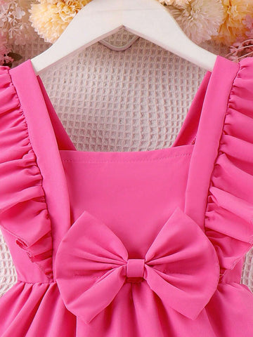 Kids CHARMNG Young Girls' Stylish And Lovely Bowknot Dress