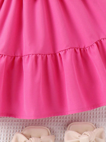 Kids CHARMNG Young Girls' Stylish And Lovely Bowknot Dress