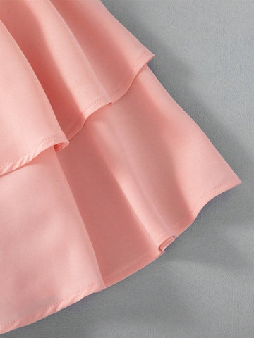 Kids CHARMNG Young Girl's Sweet And Romantic Lace Bowknot Dress