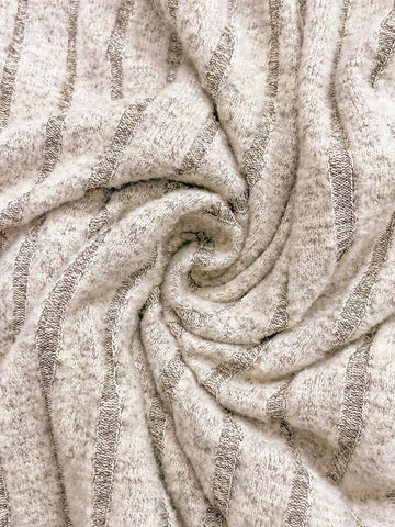 Apricot Casual Women Round Neck Ruffle Trim Long Sleeve Dress