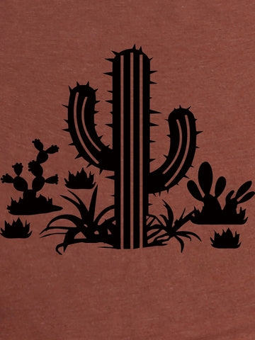 LUNE Cactus Print Tee