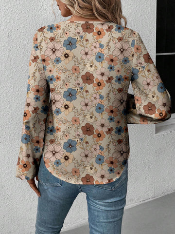 LUNE Casual Women's Long Sleeve Shirt For Office Wear In Autumn And Winter