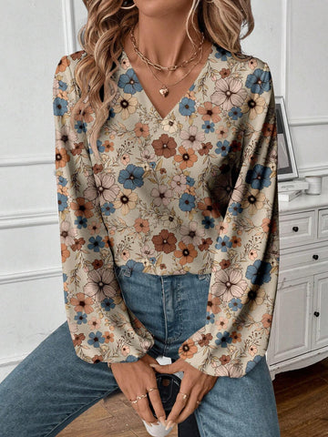 LUNE Casual Women's Long Sleeve Shirt For Office Wear In Autumn And Winter
