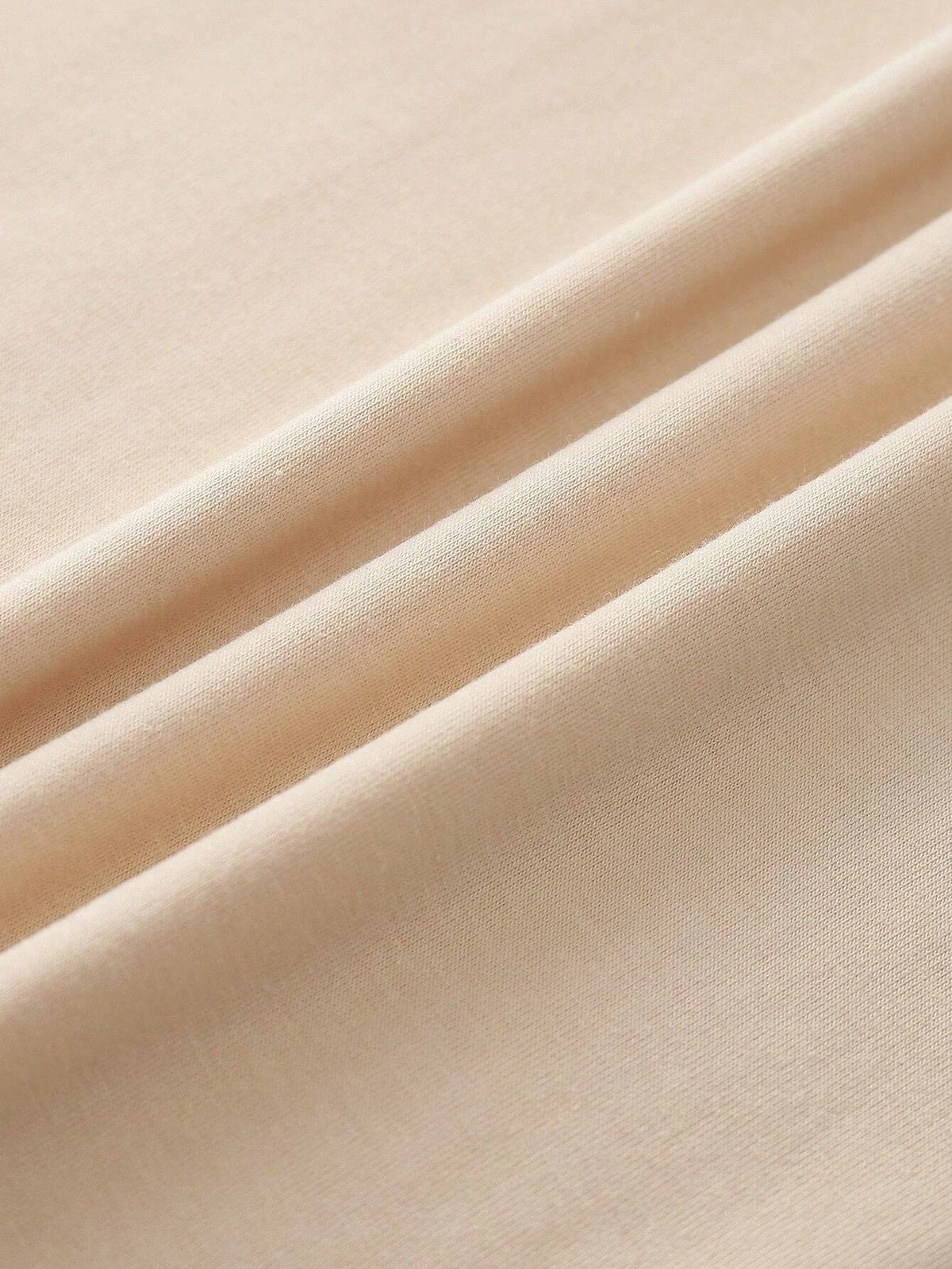 LUNE Cute "HELLO" Pattern Printed Short Sleeve Peach T-Shirt For Women, Summer HELLO HELLO HELLO