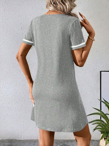Women's Plaid Simple Tweed Pinafore Dress