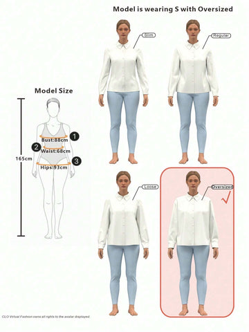 LUNE Half Button Drop Shoulder Tee