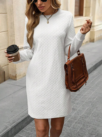 LUNE Casual Regular Fit Long Sleeve Dress