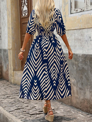 Ladies' Dress (Random Print)