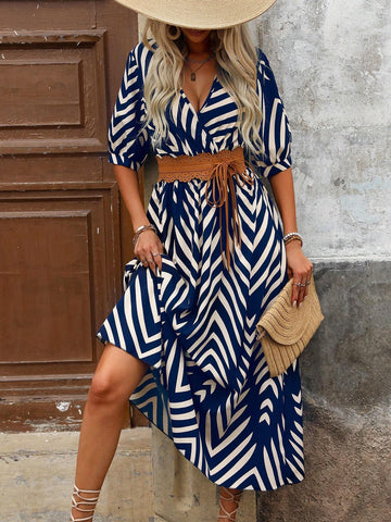Ladies' Dress (Random Print)