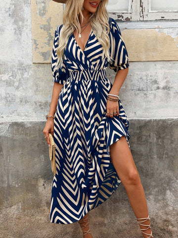 Ladies' Dress (Random Print)