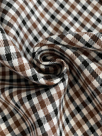 New Flannel Plaid Suspender Short Dress