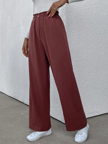 LUNE Paperbag Waist Slant Pocket Pants
