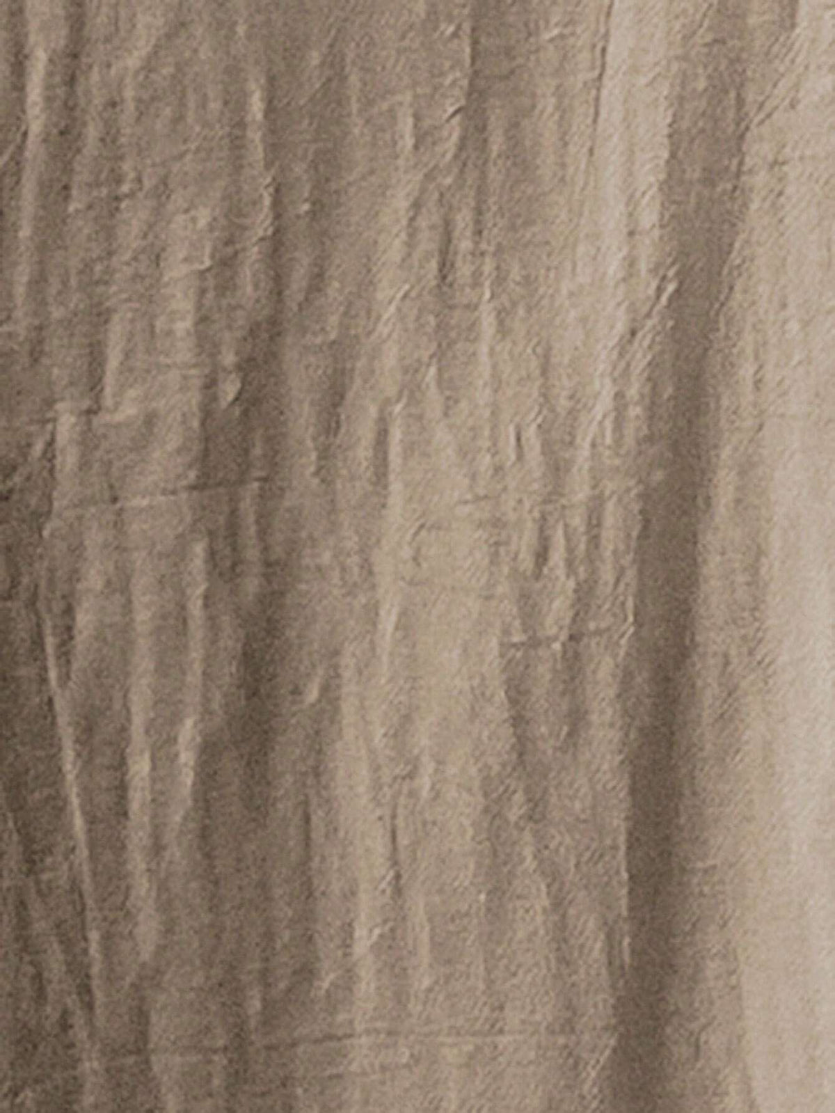 LUNE Solid Color Button Front Roll-Up Sleeve Casual Shirt