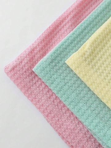 Solid Color Casual Cami Top And Elastic Waistband Shorts Set