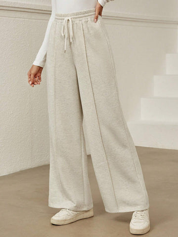 LUNE Spring Casual Long Straight Leg Women's Sweatpants