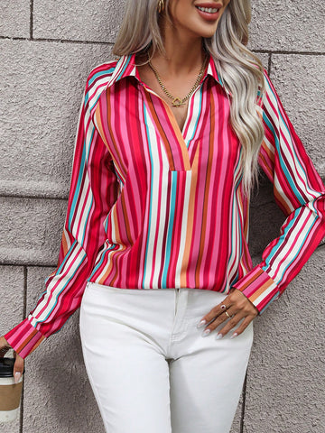 Striped Print Shirt