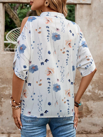 LUNE Summer Fashion Floral Women's Shirt