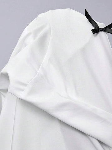 LUNE Women Casual Textured Button Down Long Sleeve Shirt, Suitable For Commuting And Outdoor