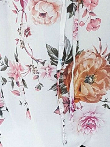 LUNE Women's Floral Print Vacation Sweetheart Neckline Off-Shoulder Blouse