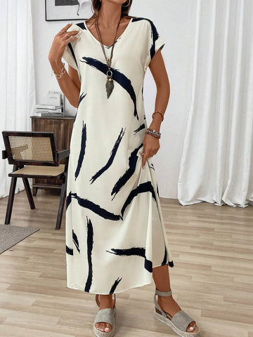 Women's Random Printed Dress