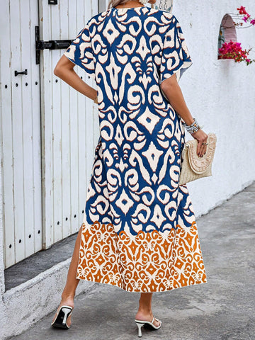 Women's Simple Daily Random Printed Dress